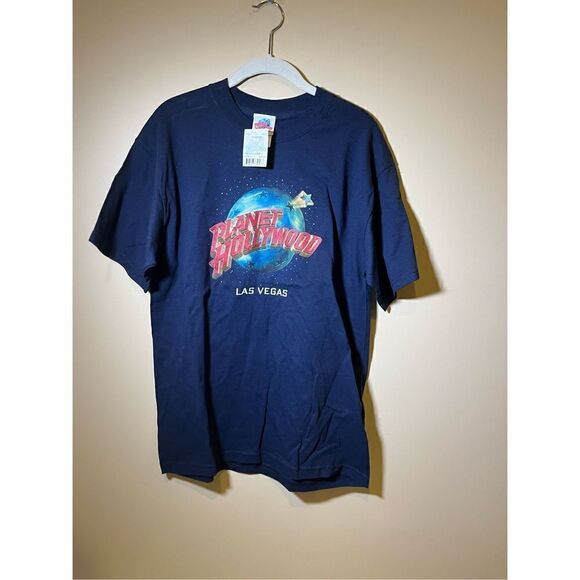 Vintage 1990s Planet Hollywood Las Vegas new‎ with tags T-shirt NWT - Picture 1 of 2